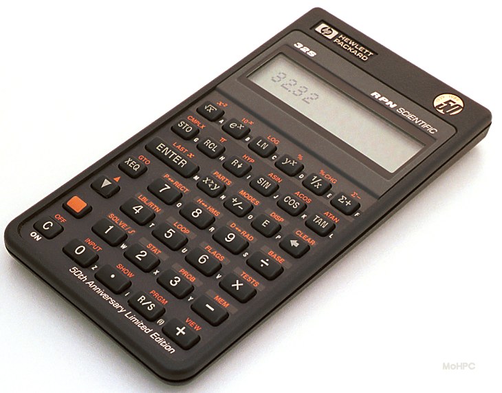 hewlett packard hp 32sii rpn scientific calculator